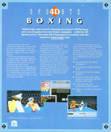 4D Sports Boxing_Disk1 box cover back